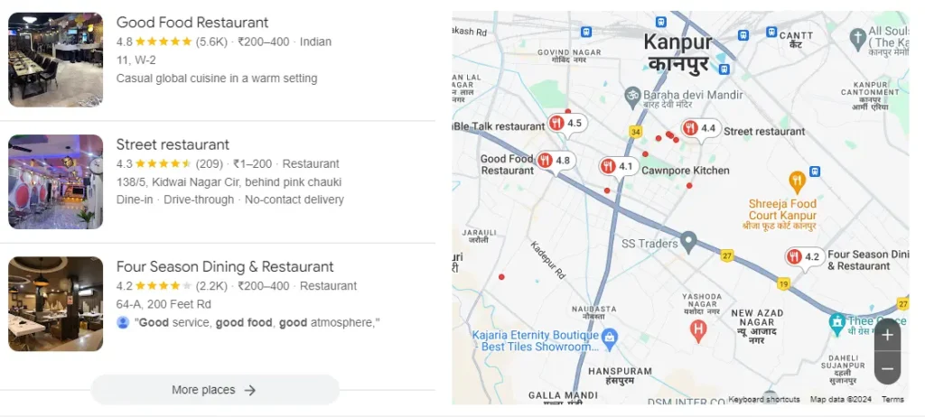 10 best restaurants in kanpur